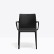 Volt 674 Pedrali - Chaise d'extérieur avec accoudoirs