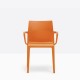 Volt 674 Pedrali - Chaise d'extérieur avec accoudoirs
