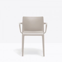 Volt 675 Pedrali - Fauteuil d'extérieur avec accoudoirs