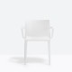 Volt 675 Pedrali - Fauteuil d'extérieur avec accoudoirs
