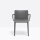 Volt 675 Pedrali - Fauteuil d'extérieur avec accoudoirs