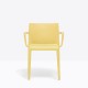 Volt 675 Pedrali - Fauteuil d'extérieur avec accoudoirs
