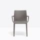 Volt 674 Pedrali - Chaise d'extérieur avec accoudoirs