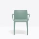 Volt 675 Pedrali - Fauteuil d'extérieur avec accoudoirs