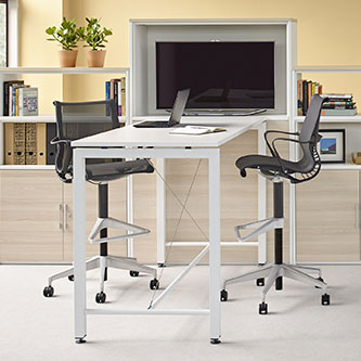 Sièges de bureau hauts herman miller